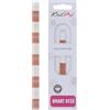 KnitPro Ferri da maglia: doppia punta, metallo, Sienna, 20 cm x 2,5 mm