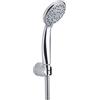 GEDY G-Easy 06, Doccetta per Doccia Universale 5 getti, Soffione Doccia Fisso e Flessibile 150 cm, ABS con Finitura cromata, 2 Anni di Garanzia, Design R&S, Filtro Doccia antisabbia Incluso
