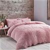 Catherine Lansfield - Set copripiumino per letto singolo, 2 pezzi, colore: cipria