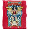 DC Comics Wonder Woman Stand Tall Coperta super morbida al tatto setoso - 152 x 127 cm
