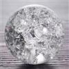 LMXRYPD Sfera di Cristallo, Palla di Vetro Decorative, Sfera di Vetro con Effetto Gghiaccio, per L'Arredamento del Soggiorno, Decorazione per Fontane(Transparent,4cm/1.5in)