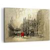 ARTTOR Quadri Moderni su Tela 120x80 cm Stampe da Parete Persone Città - 3190