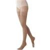SOLIDEA BY CALZIFICIO PINELLI marilyn 140 punta aperta calza autoreggente camel 2-m