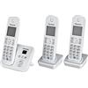Panasonic KX-TG6823 Telefono DECT Argento, Bianco Identificatore di chiamata