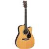 Yamaha FX370 C F Series cutaway acoustic-electric, medium Naturale