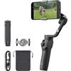 DJI Osmo Mobile 6 Stabilizzatore Smartphone, Manico telescopico
