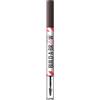 Maybelline New York, 2 in 1 Penna e Gel Sopracciglia, Per Sopracciglia Piene e Naturali, Tenuta Fino a 24 Ore, Waterproof, Formula Vegana, Build A Brow, Tonalità: Ash Brown
