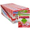Perfetti Van Melle 20 PACCHETTI GOMME DA MASTICARE DAYGUM PROTEX FRAGOLA CHEWING GUM CON SUCCO