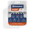 Husqvarna X-Cut SP33G - Catena per motosega da 50,8 cm, passo 825,5 cm, calibro 127 cm, 80 maglie di trasmissione, estremamente resistente, lama di ricambio pre-allungata con lubrificazione superiore