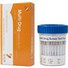 Lume Import Srl Test Antidroga Urine 8 in 1, Drug Test per Rilevamento Anfetamina, Cocaina, Benzodiazepina, Bupremorfina, THC, MDMA, MTD, MOP. 1 Test in Coppetta, Strisce Reattive e Controllo Temperatura Urine.