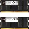 Silicon Power DDR5 4800MT/s (PC5-38400) 64GB (2x32GB) pacchetto singolo/pacchetto doppio 1.1V SODIMM per laptop