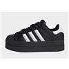 Adidas Womens adidas Scarpe Superstar Stack - Nero, nero