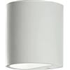 INTEC Applique Shine in gesso bianco attacco G9