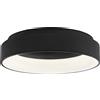 Plafoniera LED Noah 8000lm 60W CCT IP44 60x60x13 cm nera