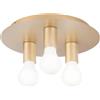 Plafoniera Strike 30x30x86 cm oro