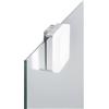 Applique LED quadrata Diva 460 lm 3,4x7,5x4,5 cm cromata