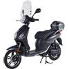 Bici Elettrica Scooter Z-TECH ZT-09-FL 1000W 20Ah 60V Batteria Litio-Nero Opaco Matto