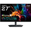 Gigabyte MO27Q3 (2560 x 1440 pixel, 26.50"), Monitor, Nero