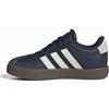 adidas Unisex - Bambini e Ragazzi VL Court 3.0 Kids Shoes, Night Indigo/Core White/GUM5, 34 EU