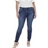 Only CARMAKOMA Carwilly Reg Skinny Jeans DNM Tai Noos, Media Blu Denim, 52W x 32L