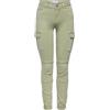 Only Onlmissouri Reg Ankl Cargo Pant Pnt Noos, Pantaloni Donna, Verde (Oil Green Oil Green), 34W / 30L