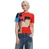 Desigual TS_Red_Collage_Lacroix, 3136 Red, M