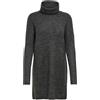 Only Onljana L/S Cowlnck Dress Wool Knt Noos Vestito, Grigio (Dark Grey Melange Dark Grey Melange), S Donna