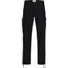 Jack & Jones Pantaloni Cargo da Uomo Barkley, Nero, W36 / L32