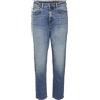 Noisy may NMMONI HW STRAGHT Ank Jeans AZ221DB Noos, Jeans Tinta Unita Donna, Dark Blue Denim,