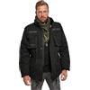 Brandit M65 Giant Jacket, Color: black, Size: 5XL