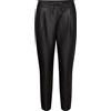 VERO MODA Vmeva Mr Loose String Coated Pant, Pantaloni Donna, Nero (Black Black), 34 /L30 (Taglia Produttore: X-Small)