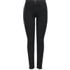ONLY Onlhush Mid Skin Ank RW DNM Akm188 Noos da Donna, Denim Nero, (XL) W x 30L