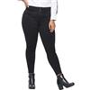 ONLY Carmakoma Jeans da Donna Caranna HW SK Ank Black Nero 52W x 32L
