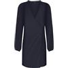 Only Onlalma Life Vis L/S Gina Dress Solid Vestito Donna