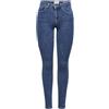 ONLY - Onlpower Mid Push Up SK Jea Rea3223 Noos, Jeans Skinny Donna