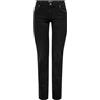 Only ONLALICIA Reg Strt DNM DOT297 Noos, Jeans Donna, Washed Black, 27/30