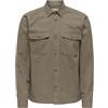 Only & Sons Onslev Canvas Overshirt 0359 Onslev Canvas Overshirt 0359 Uomo (Pacco da 1)