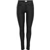 ONLY Anne K Mid Waist Coated Jeans Noos Skinny Donna, Nero (Black), W30/L32