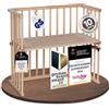 babybay 140110 Midi Co-Sleeper, Natural Untreated - 11700 g