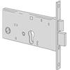 CISA 144361700, Serratura da Infilare per Fasce, Entrata 70 mm, Scatola e Frontale con Rivestimento in Zinco