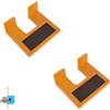 Ysaca The Easy Hinge Mate, strumento di installazione rapida per porte, guida magnetica regolabile per tagliare con precisione le cerniere di porte e armadi, installazione rapida per fai da te e falegnami