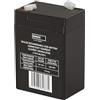 EMOS - Batteria al piombo senza manutenzione - 6V 4Ah - Batteria AGM - Connettore Faston 4,7 mm - Per illuminazione di emergenza - 70x47x101 mm