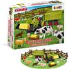 CRAZE Raze Calendario Avvento Bambini, Claas Trattore Giocattolo per Bambini, Natale, 24 Sorprese