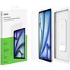 Belkin ScreenForce TemperedGlass Proteggi schermo per iPad Air 11'', vetro temprato con durezza di 9H, spessore di 0,33 mm, antigraffio, installazione facile, compatibile con custodie e Apple Pencil