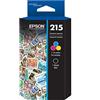 EPSON Cartuccia d'inchiostro 215 a capacità standard nero e a colori (T215120-BCS) compatibile con WorkForce WF-100, WF-110, EC-110
