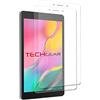 Techgear, confezione da 2 pellicole protettive per Samsung Galaxy Tab A8 2019 8 (SM-T290 / SM-T295), ultra trasparenti