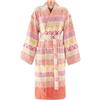 Bassetti Granfoulard Accappatoio Sciallato senza Cappuccio, 100% Cotone Jacquard, Spugna da 380 gsm, HANAMI 41 Taglia L