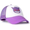 Pokémon Berretto con Visiera Curva Regolabile Gengar in Viola | Cappello con Protezione Solare sul Retro in Rete Unisex per Adulti | Abbigliamento Estivo Casual | Chiusura a Scatto