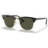 Ray-Ban RB3016-01, Occhiali da sole Unisex-Adulto, Multicolore (W0365), 49 mm