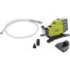 Ryobi Pompa di Trasferimento Acqua a Batteria 18V ONE+, Portata 1.500 l/h, Prevalenza 14 m, Aspirazione fino a 2,5 m, Tubo da 2,5 m Incluso, R18TP-0